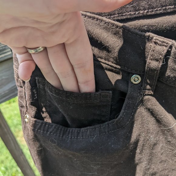 🦖 4 for $20 Brown Lee Straight Leg Jeans - Picture 2 of 5